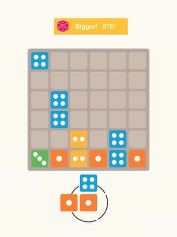 Merged Cube - Swap and Switch Color Stack Dice with 10101010 Grid Blocks Game screenshot 3