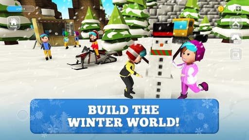 Snowboard Craft: Freeski, Sled Simulator Games 3D screenshot 5
