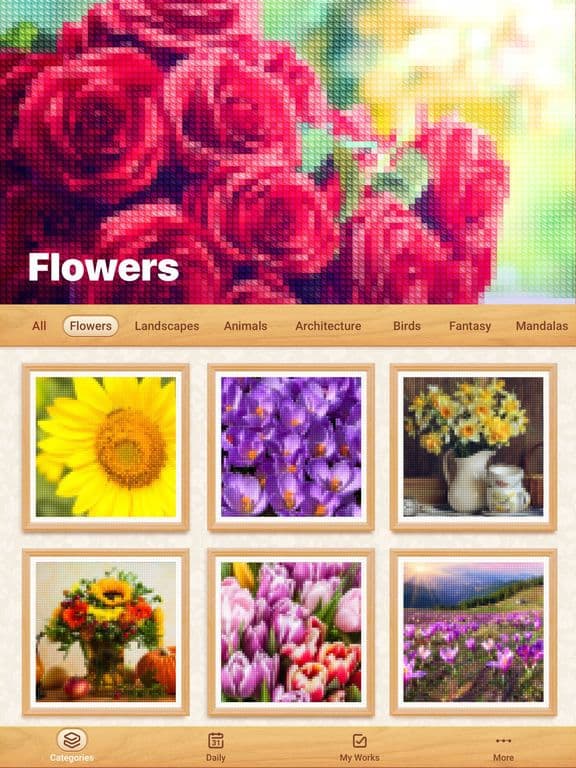 Cross Stitch: Color by Number screenshot 5
