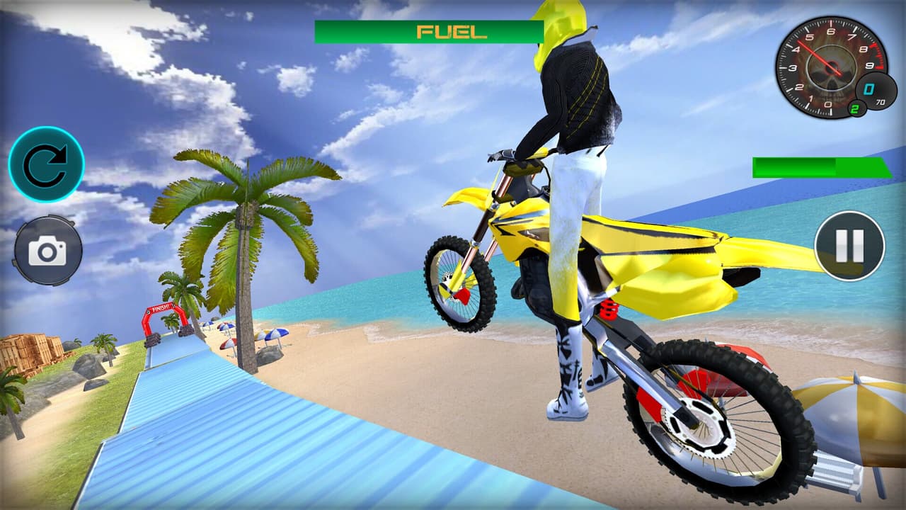 Stunts Contest Beach Edition screenshot 4