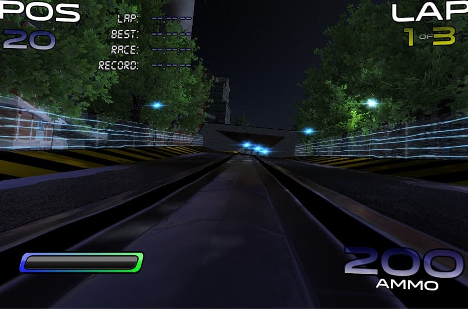Red Forest: Procedurally Generated Pod Racing
