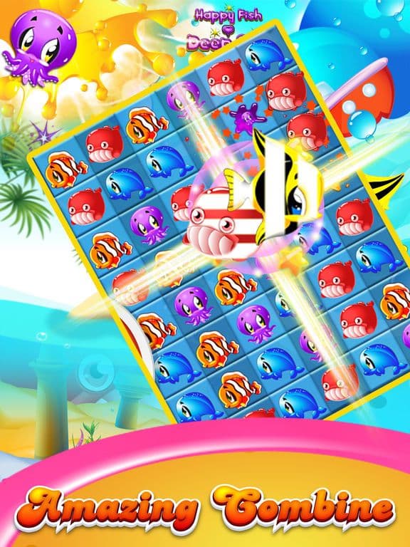 Charm Fish Hero - New Best Super Match 3 Kingdom screenshot 2