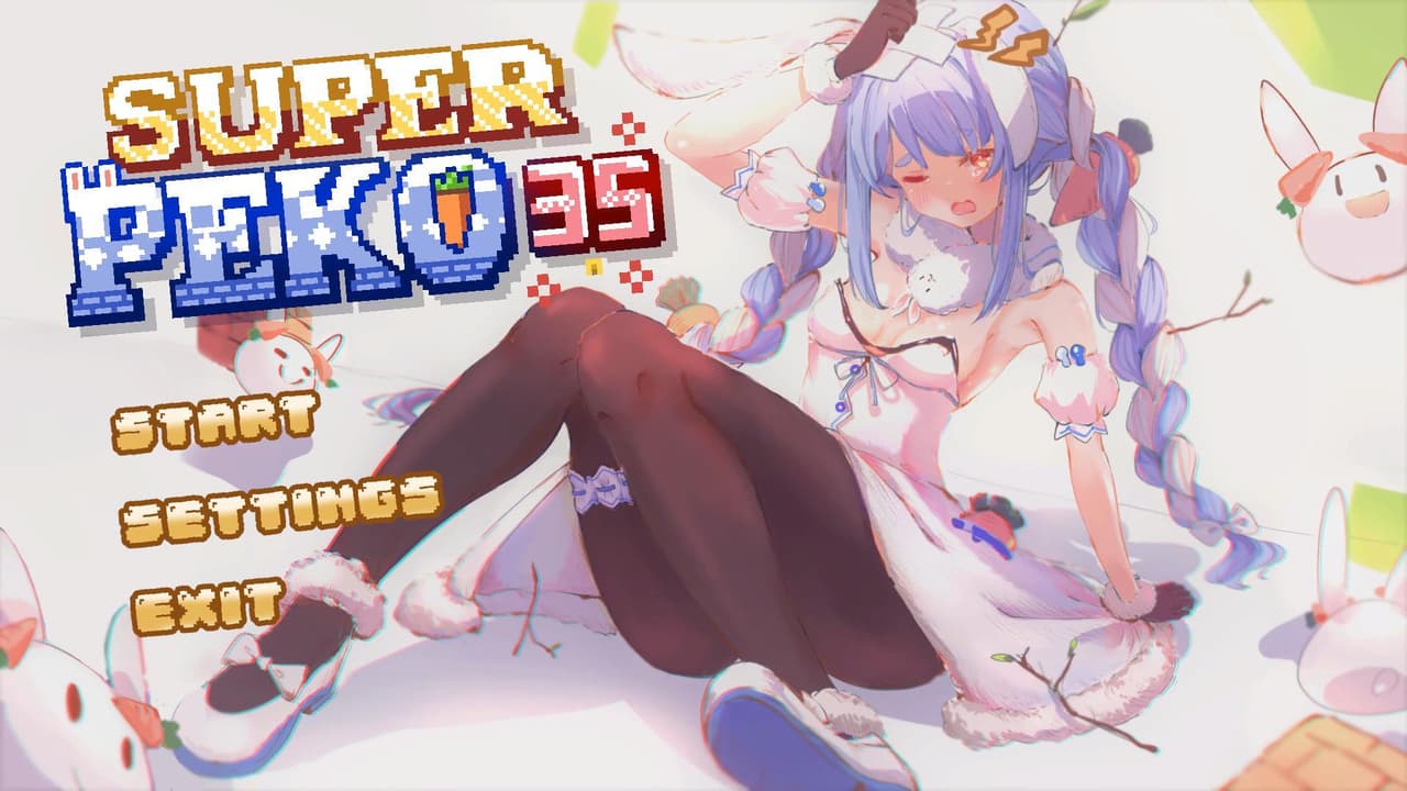 SUPER PEKO 35 (Hololive Fan Game) screenshot 2