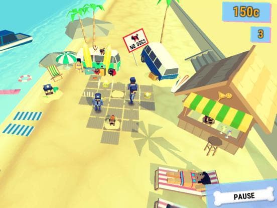 Party Pugs: Beach Puzzle GO! screenshot 3