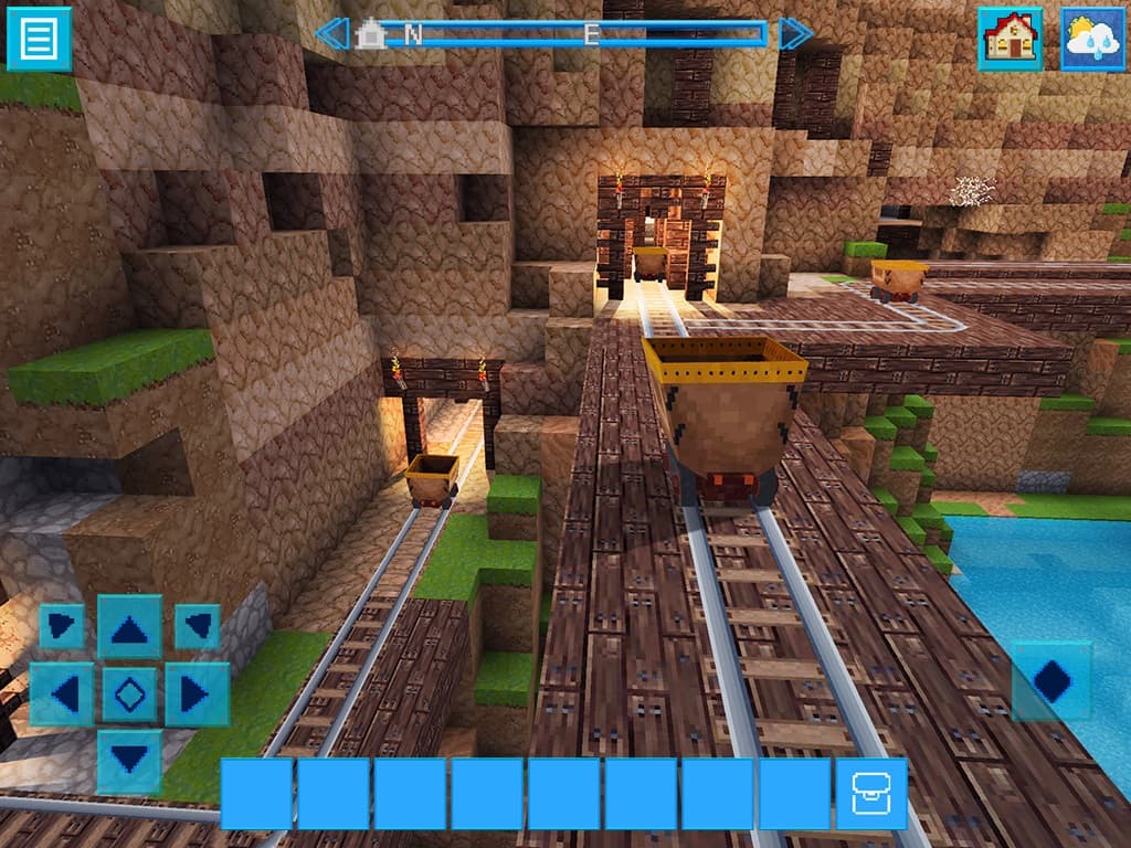 RealmCraft 3D: Free Block Building Game with Skins Export to Minecraft screenshot 4