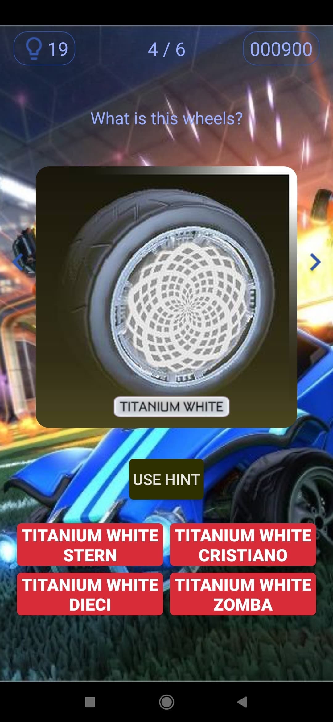 Rocket League Quiz