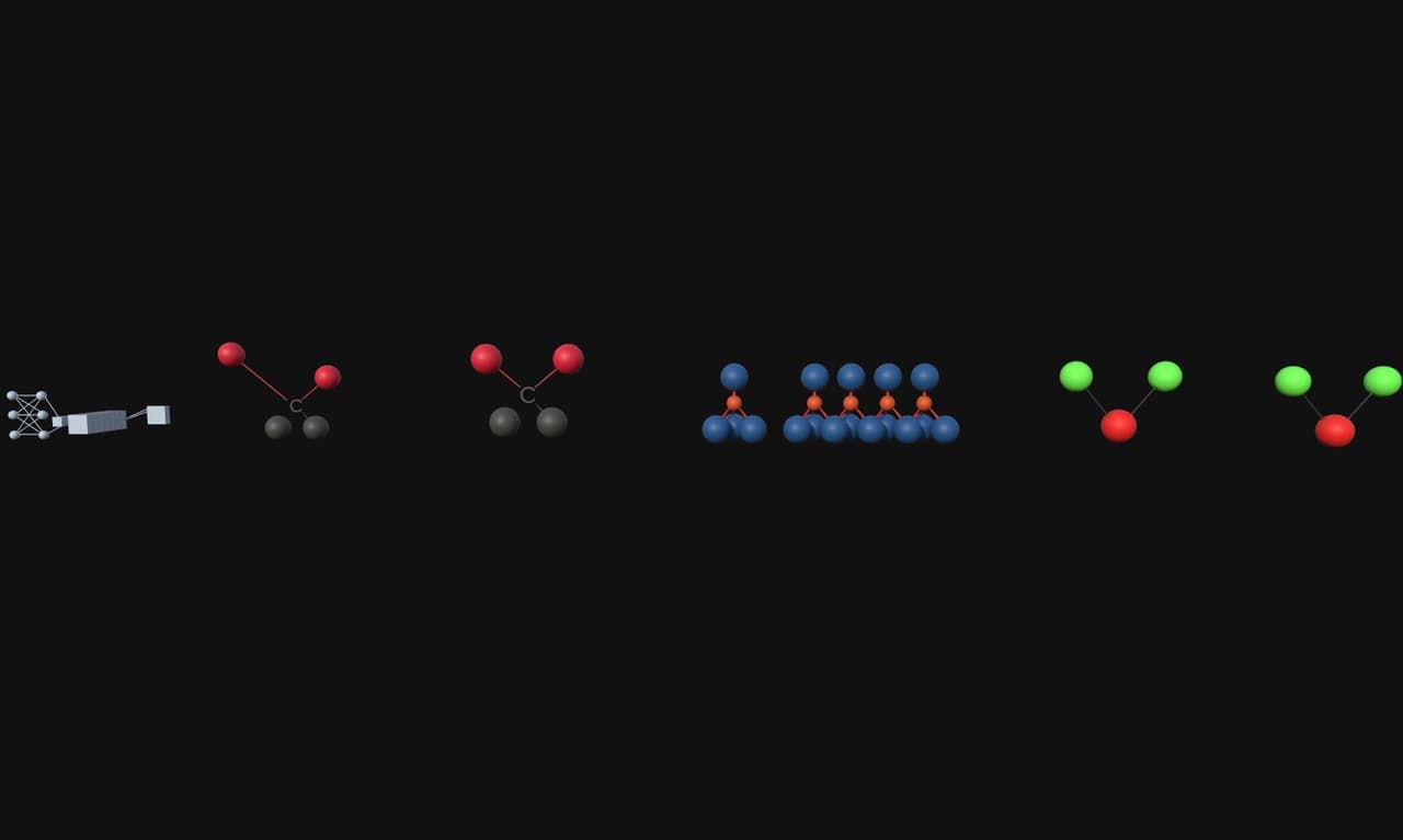 Vibrational Modes in a Molecule