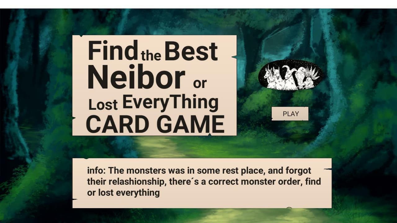 Find the best naybor ou lost everything card game screenshot 2