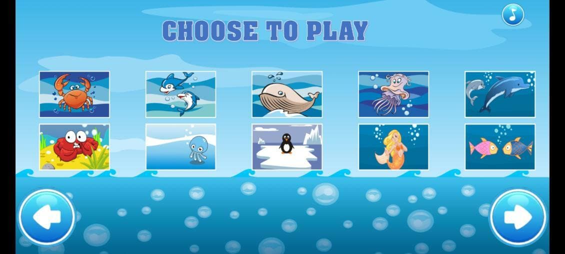 Blue Big Puzzle screenshot 2