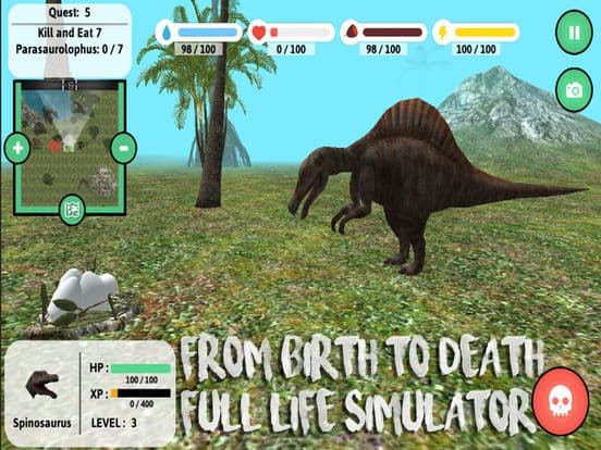 My Spinosaurus Simulator