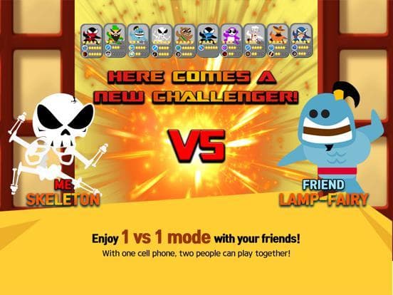 Jumping Ninja Battle-2 Player screenshot 5