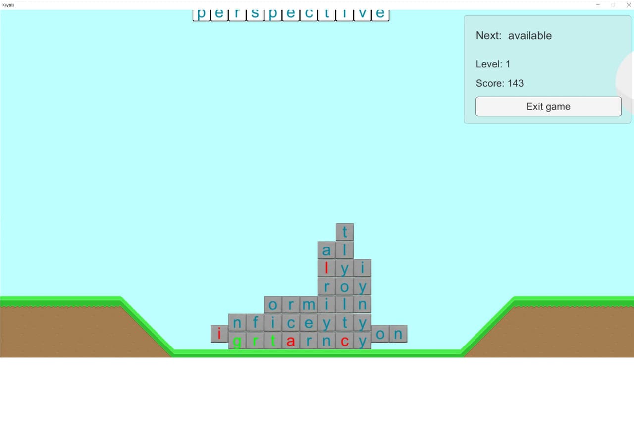 Keytris screenshot 2