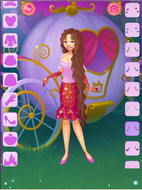 Cinderella Dress Up princesse screenshot 3
