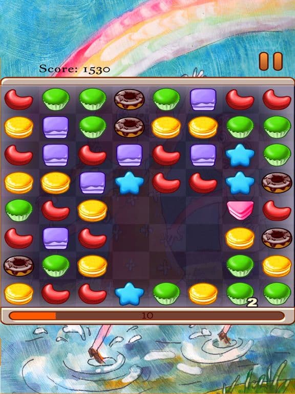 Sky Rainbow Cookie Collect screenshot 4