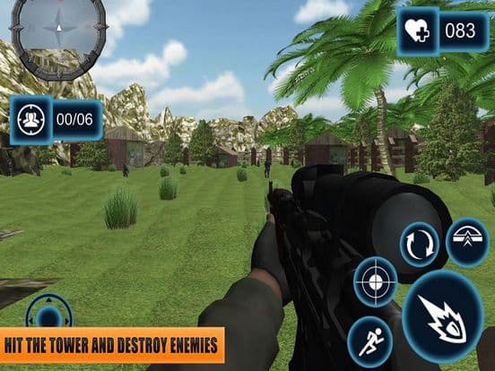 Jungle Army Combat - Shooter W screenshot 2