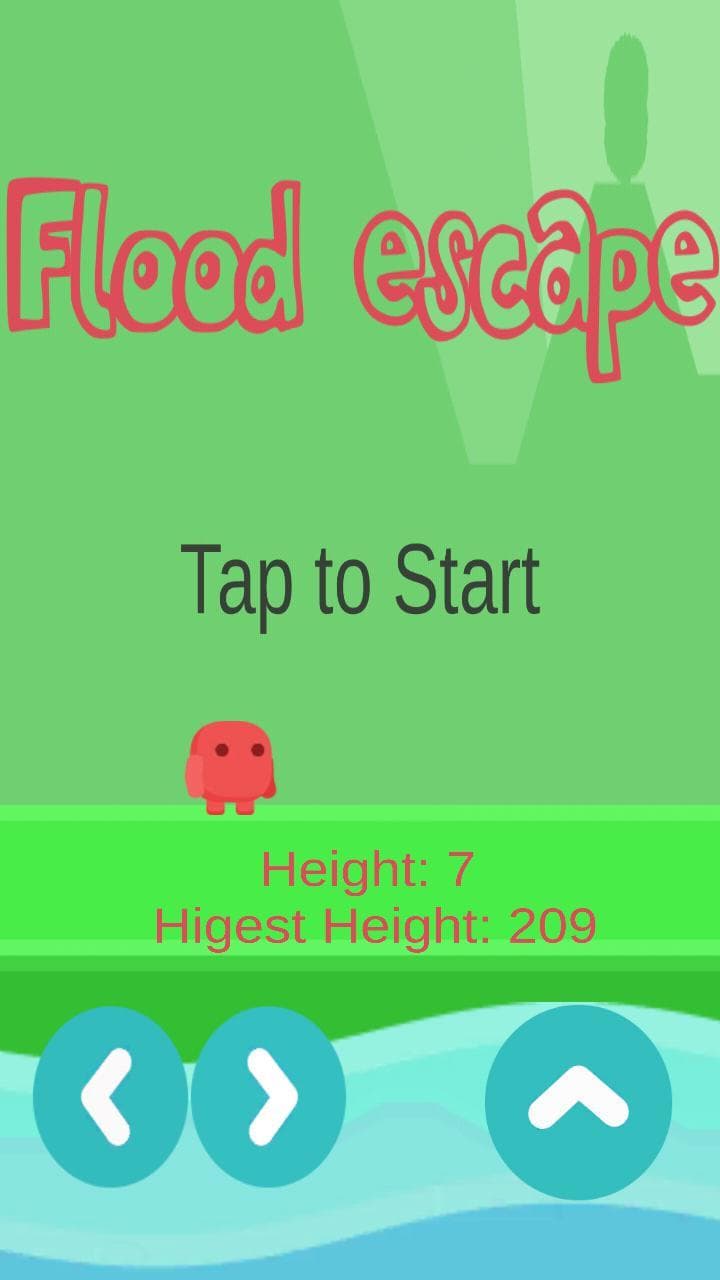Flood escape, mobile game screenshot 2
