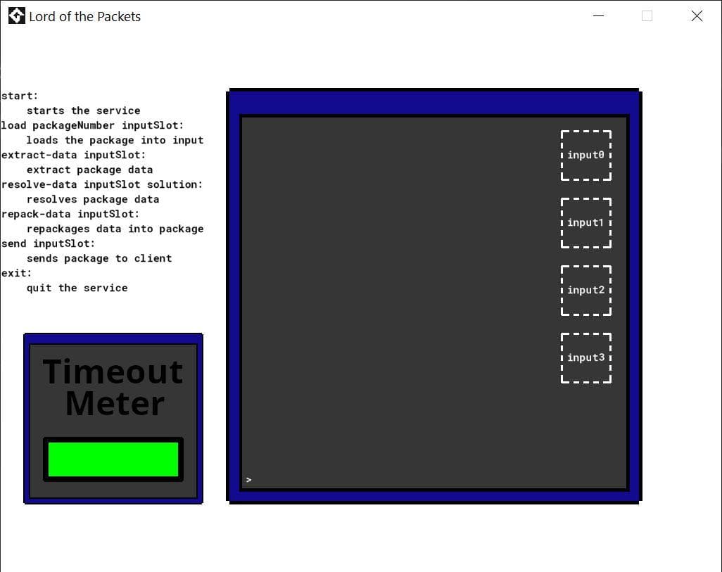 Lord of the Packets screenshot 2