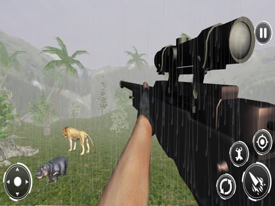 Animal Jungle Sniper Hunting screenshot 5