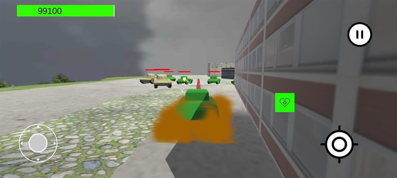 Tank Attack (ianutidi gamess) screenshot 3