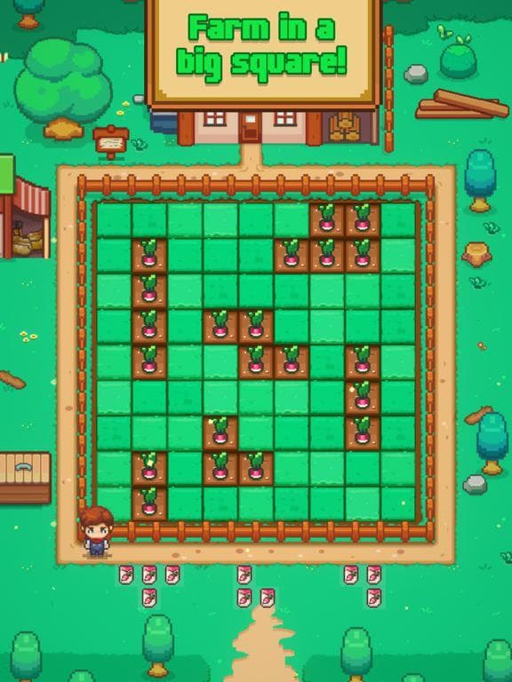 Square Farm - Puzzle Blocks! screenshot 2