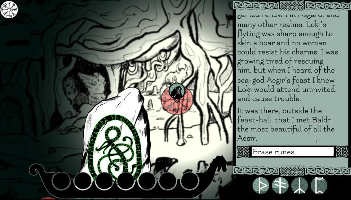 Rootless - A Norse Text RPG screenshot 4
