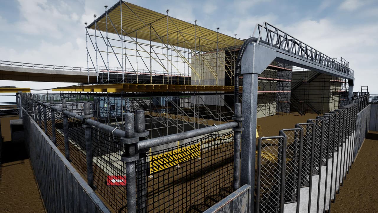 Modular Procedural Scaffold System Demo screenshot 4