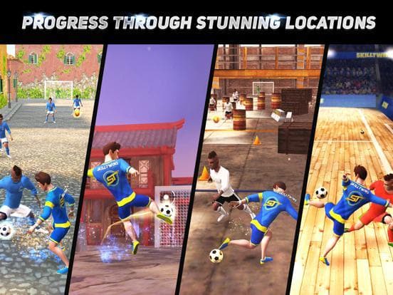 Skilltwins Soccer Game screenshot 4