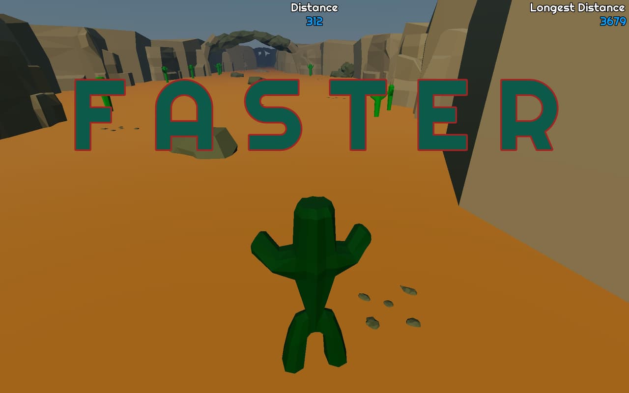 Cacti Run - Project for Godot Wild Jam #6