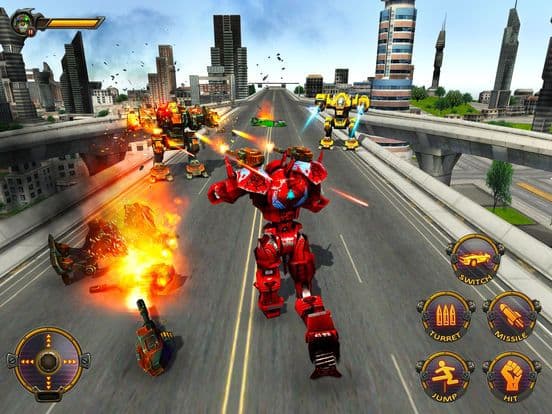Monster Robot Hero City Battle screenshot 3