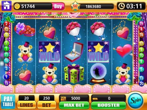 Valentine Slots screenshot 2