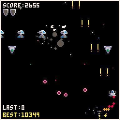 Space attack (itch) (Henri Lessard) screenshot 2