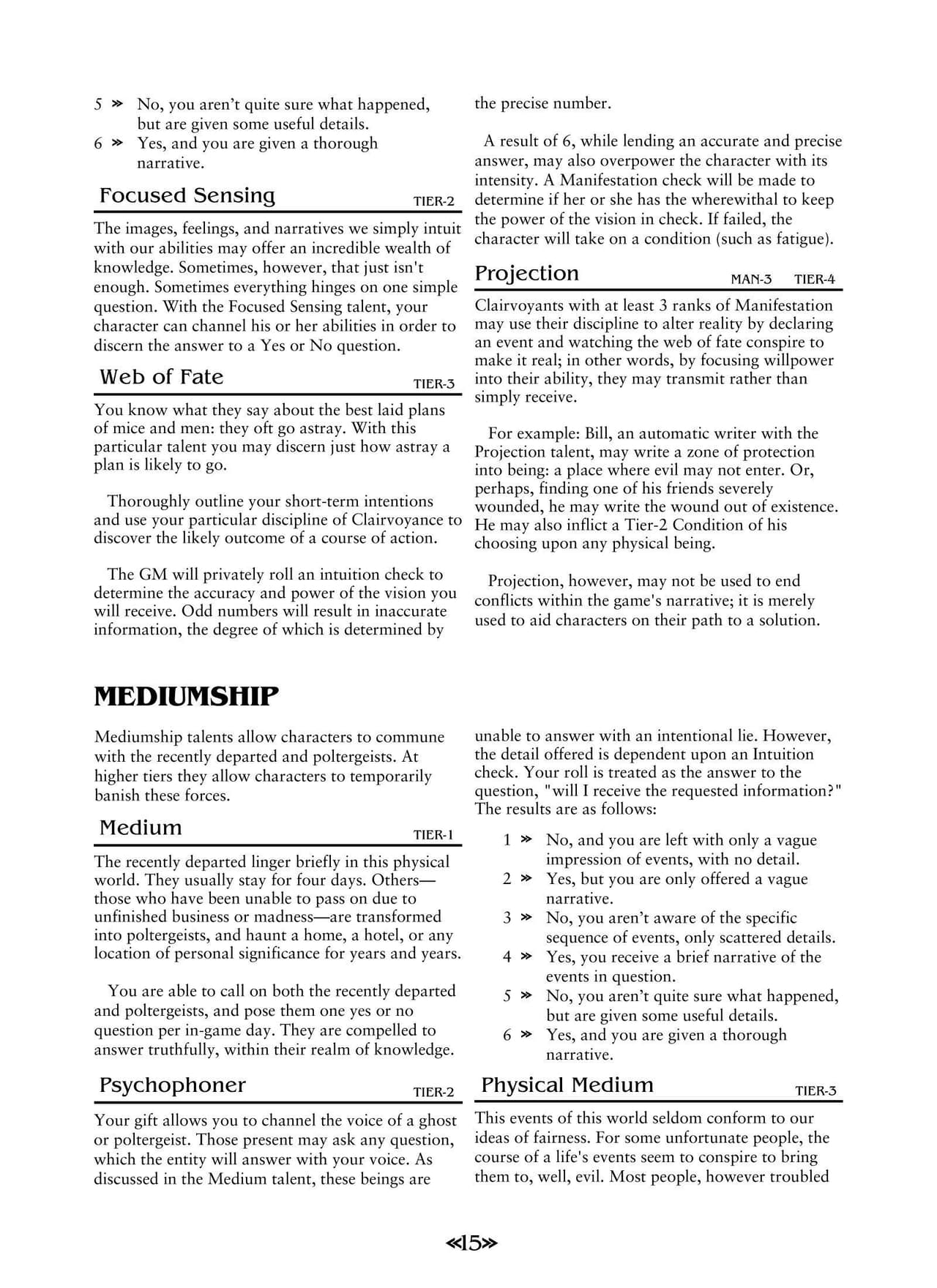 Atavism—Character Creation Quick Start Guide screenshot 4
