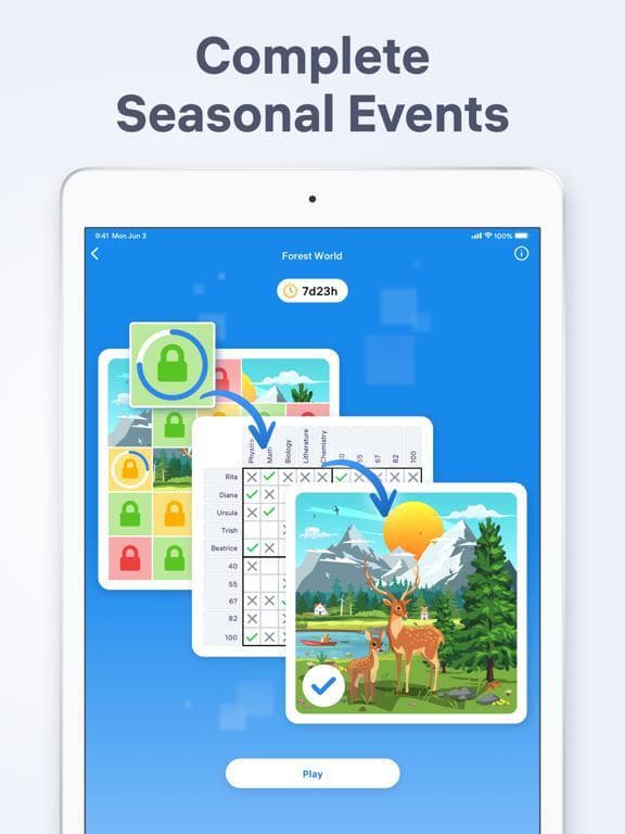 Logic Puzzles - Clue Game screenshot 5