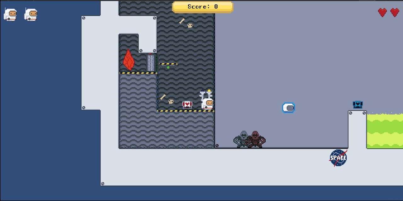 Super Space-Stronaut screenshot 2
