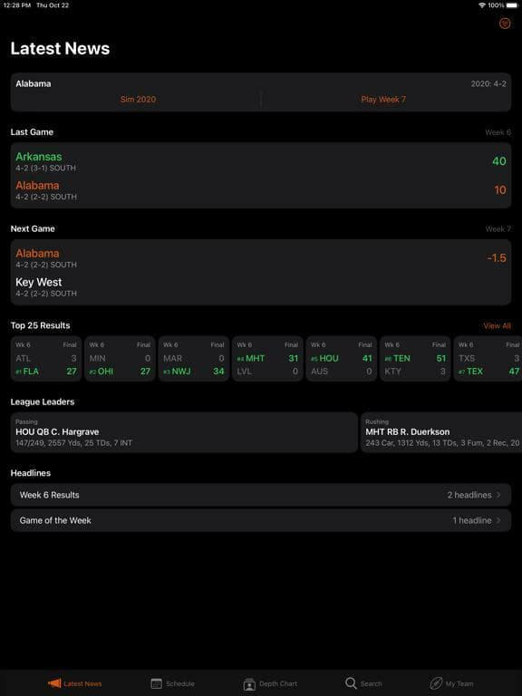 College Football Coach screenshot 2
