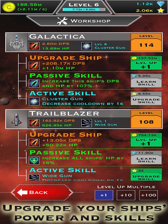 Click and Conquer: Space Age - Idle Shooter screenshot 5