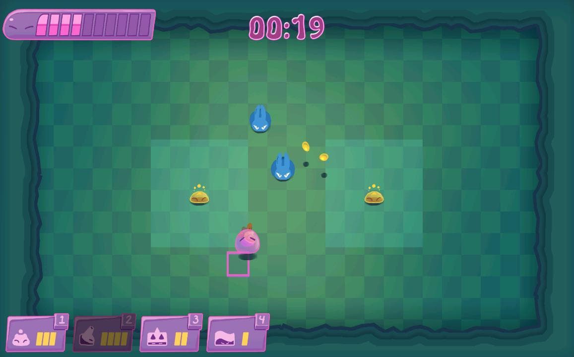 Slimes VS Rabbits screenshot 4