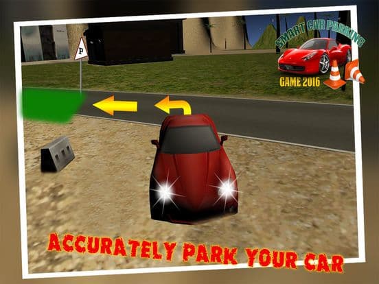 City Car Parking Sim Test 2016-Real Car Driving 3D screenshot 3