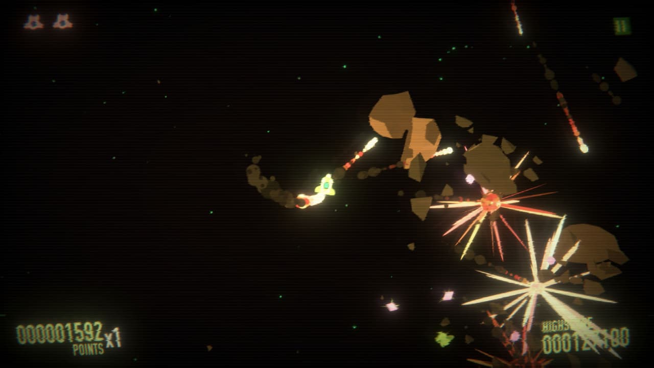 SPACE ASTEROID SHOOTER: RETRO ACHIEVEMENT HUNTER screenshot 2