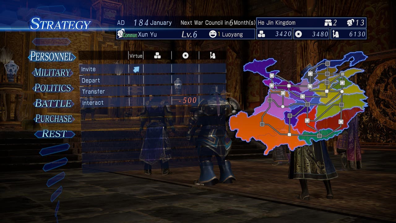 DYNASTY WARRIORS 8 Empires Free Alliances Version screenshot 2
