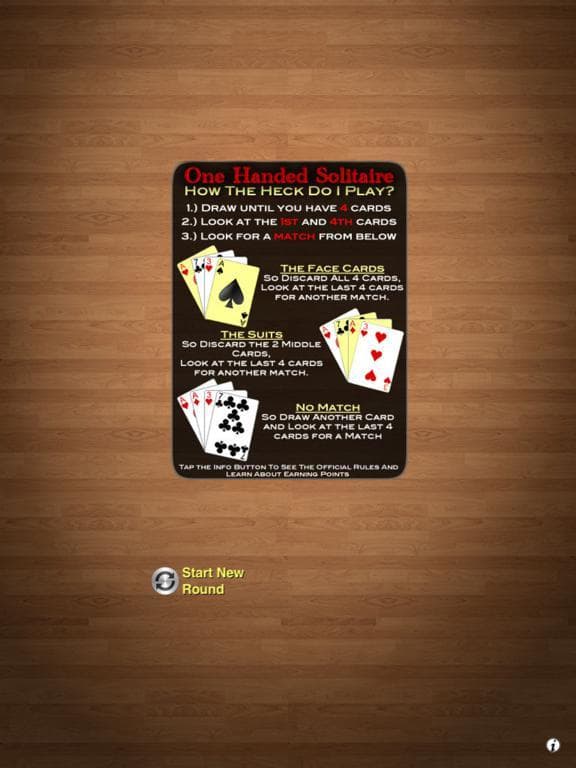 One Handed Solitaire screenshot 3