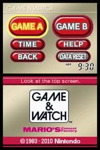 Game & Watch: Marios Cement Factory screenshot 4