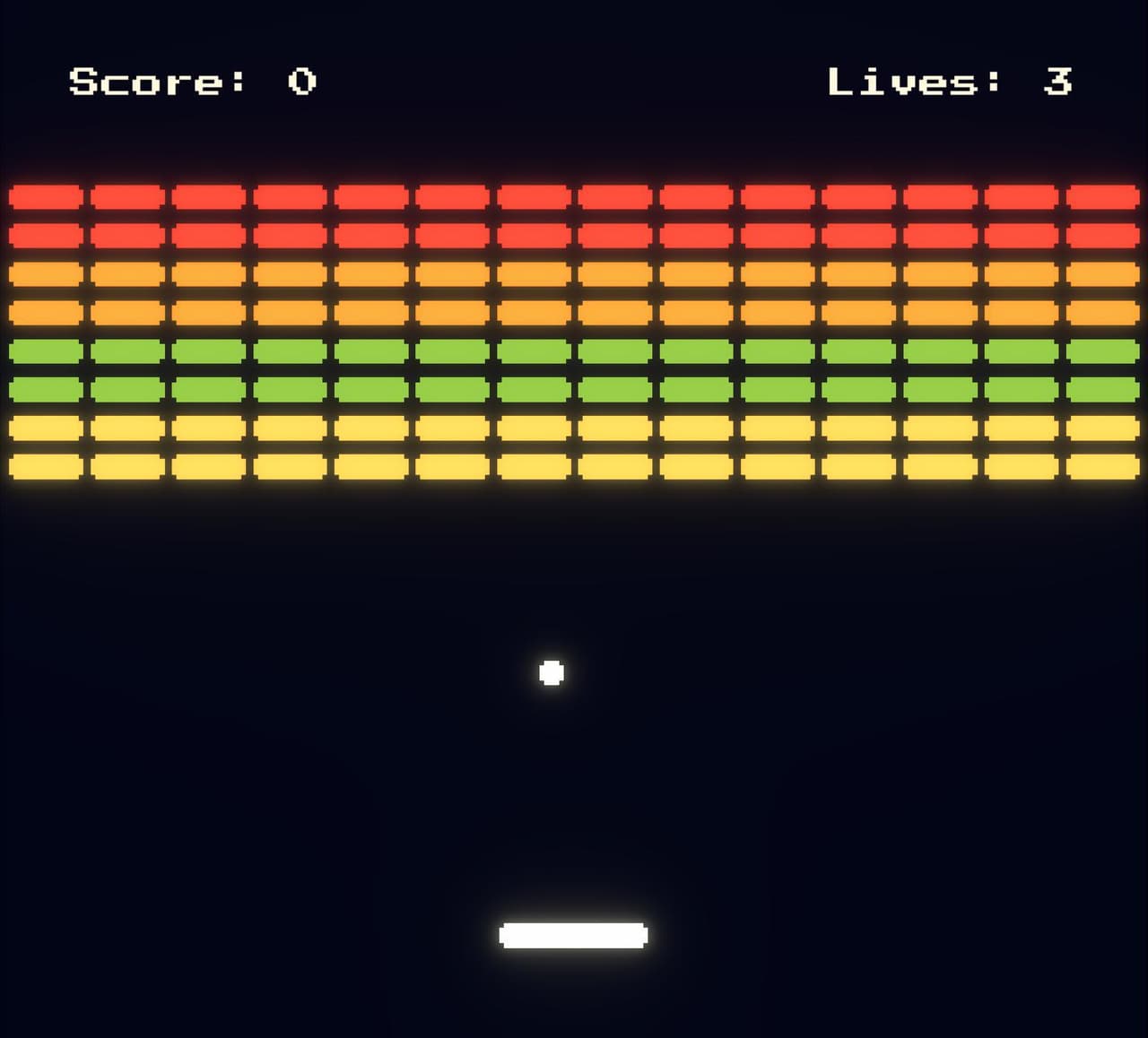 Brickout (itch) (Lunar Berry Games) screenshot 2