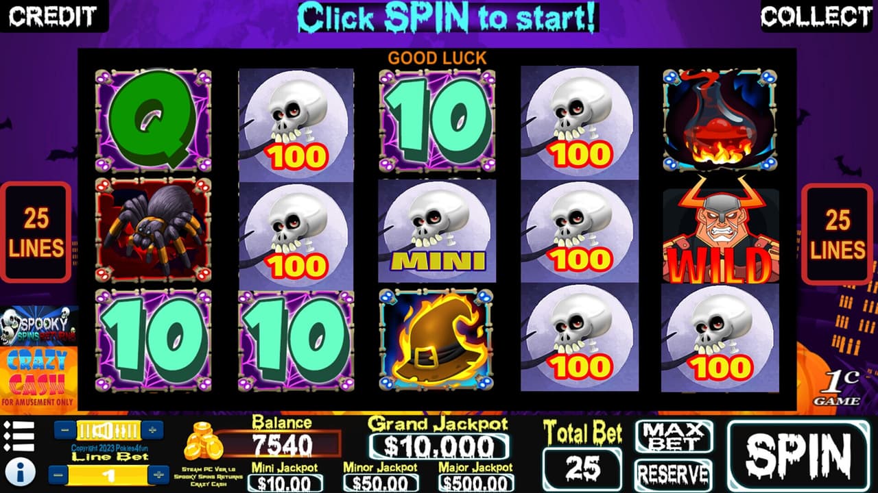 Spooky Spins Returns: Crazy Cash Edition - Slots screenshot 5