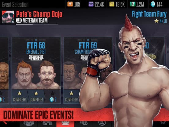 Fight Team Rivals - Be An MMA Manager screenshot 3