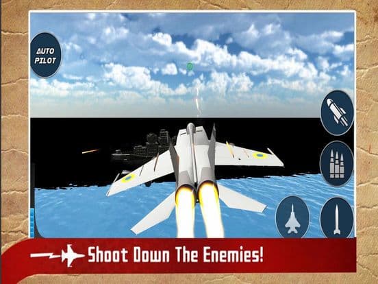 Real Jet Fighter: Sky Shooting screenshot 3
