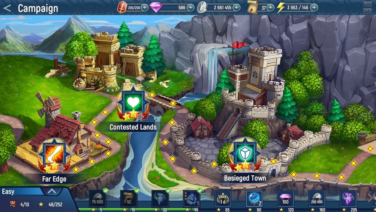Warlords: Age of Shadow Magic Tactical Action RPG screenshot 5