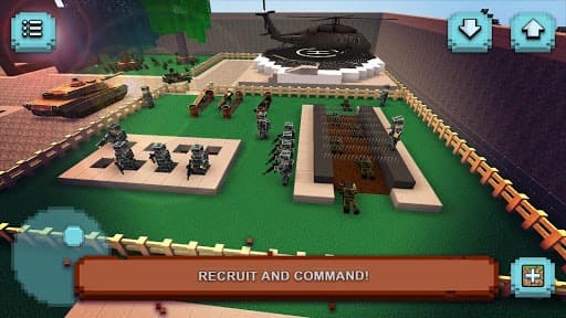 Gunship Craft: Crafting & Helicopter Flying Games screenshot 4