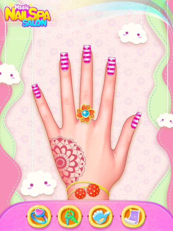 Magic Nail Salon: Girls Makeover Games screenshot 4
