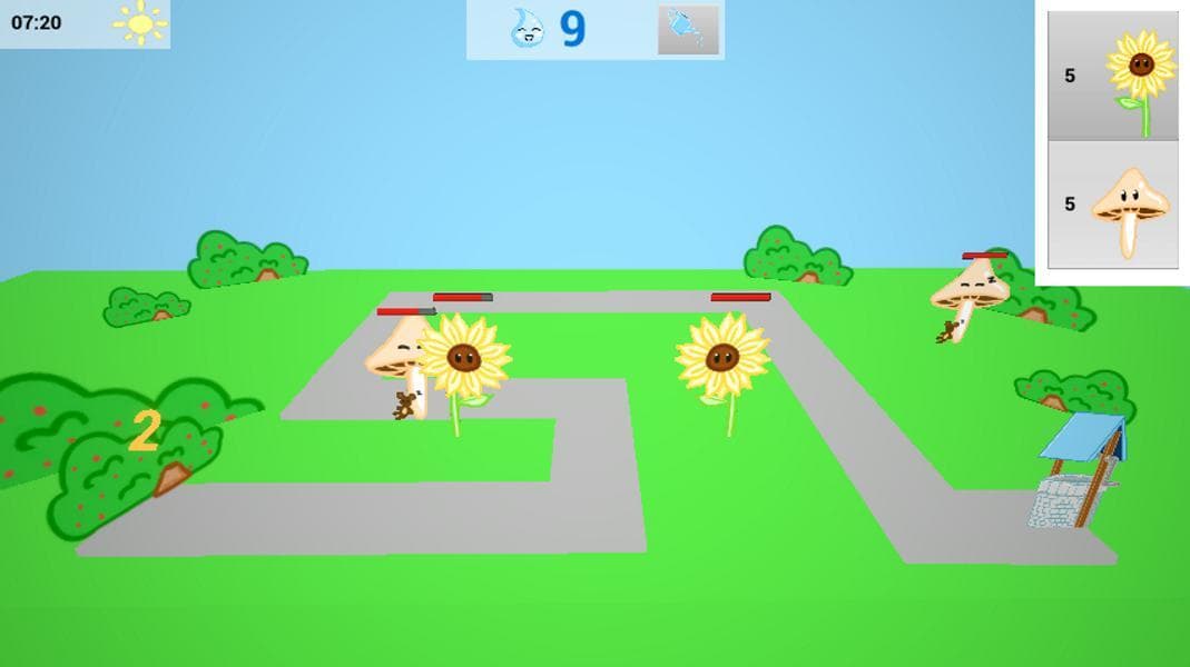 Flower Defence (Jornam, NaoCuddles) screenshot 2